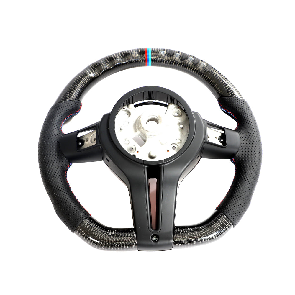 ST Style Carbon Fiber Steering Wheel for BMW X6 (2014-2019)
