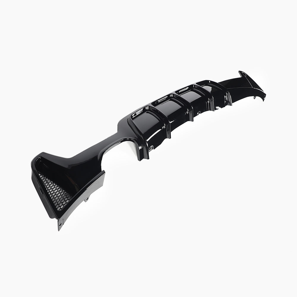 BMW 4 Series Gran Coupe F32/F36 (2013–2020) M-Performance Rear Diffuser/For M-Tech Gloss Black/O