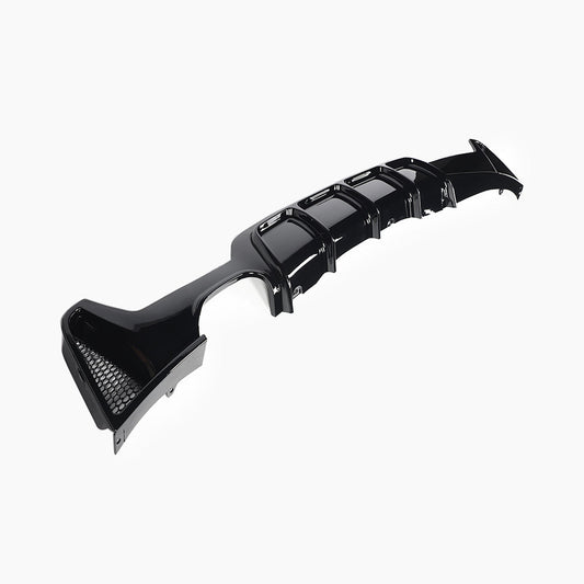BMW 4 Series Gran Coupe F32/F36 (2013–2020) M-Performance Rear Diffuser/For M-Tech Gloss Black/O