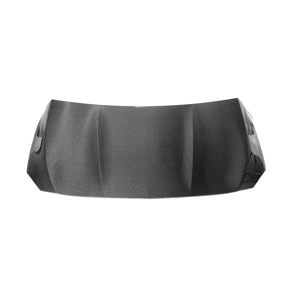 JC Style Carbon Fiber Engine Hood Cover for Mercedes Benz GLA X156 Facelift (2017–2019)
