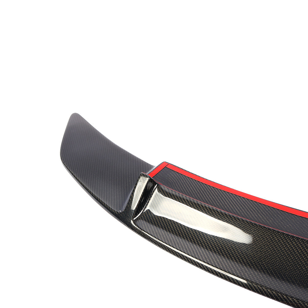 RT Style Carbon Fiber Trunk Spoiler for Mercedes Benz E-Class W213, E63 AMG W213 Pre-Facelift Sedan (2016-2020)