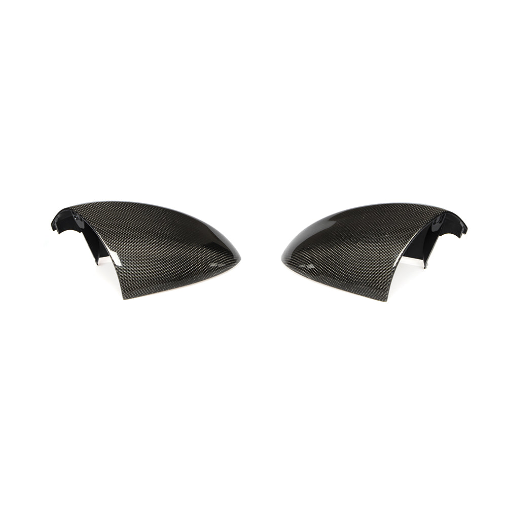 ST Style Carbon Fiber REPLACEMENT Mirror Caps for BMW 3 Series M3 E90/E92/E93 (2007–2013)