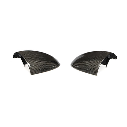 ST Style Carbon Fiber REPLACEMENT Mirror Caps for BMW 3 Series M3 E90/E92/E93 (2007–2013)