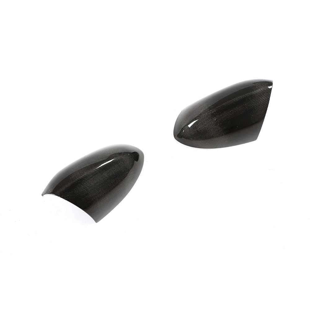ST Style Carbon Fiber REPLACEMENT Mirror Caps for BMW 3 Series M3 E90/E92/E93 (2007–2013)