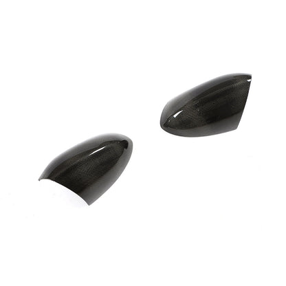 ST Style Carbon Fiber REPLACEMENT Mirror Caps for BMW 3 Series M3 E90/E92/E93 (2007–2013)