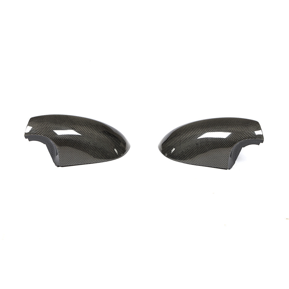 ST Style Carbon Fiber REPLACEMENT Mirror Caps for BMW 3 Series M3 E90/E92/E93 (2007–2013)
