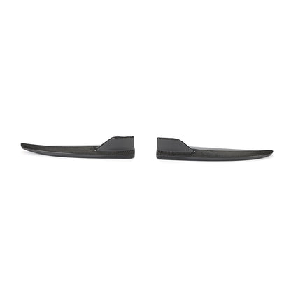 Carbon Fiber Rear Bumper Lip Splitters Aprons Flaps for Mercedes Benz C class W205 C63 AMG sedan (2014-2018)