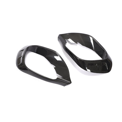 ST Style Carbon Fiber Fog Lamp Cover for Mercedes Benz GLA 45 S AMG & H247 Pre‑Facelift (2020-2022)