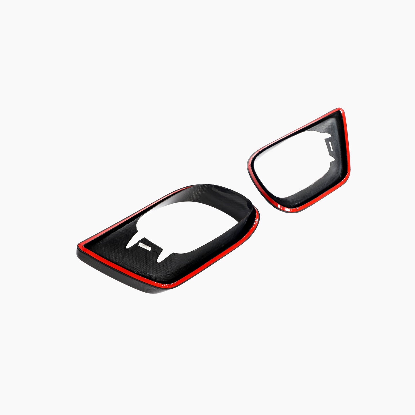 ST Style Carbon Fiber Fog Lamp Covers for Mercedes Benz E-Class C238 Pre-Facelift Coupe (2017-2020)