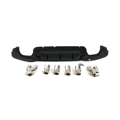 ST Style Carbon Fiber Rear Diffuser for BMW 5 Series G30 G31 M Sport F90 M5 Pre-LCI & LCI (2017–2023)