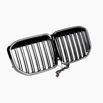 Dual Slat Kidney Grille witn LED For BMW X7 G07 Pre-LCI (2019-2023)