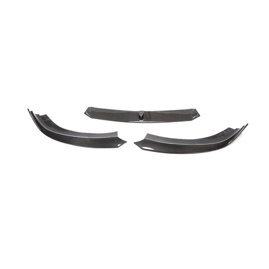 JC Style Carbon Fiber 3-Piece Design Front Lip for Porsche Panamera 970 Pre-Facelift(2010-2013)