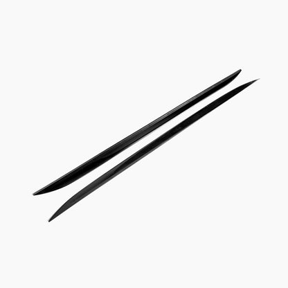 BMW 4 Series G22 (2020–present) MP Side Skirt For G22(2D) Gloss Black