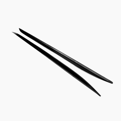 BMW 4 Series G22 (2020–present) MP Side Skirt For G22(2D) Gloss Black