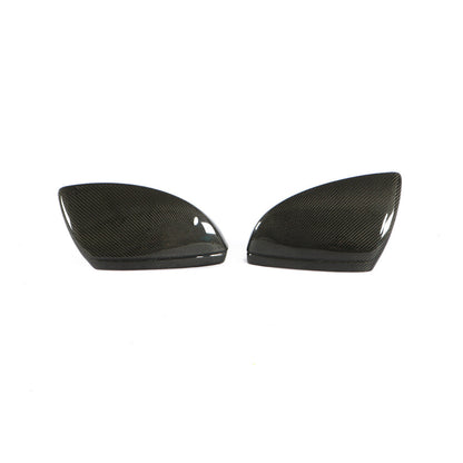 Carbon Fiber REPLACEMENT Mirror Caps For Audi A6/A7/A8(2019-2024)