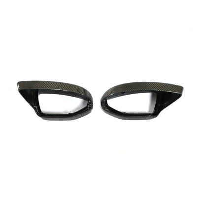 Carbon Fiber REPLACEMENT Mirror Caps For Audi A6/A7/A8(2019-2024)