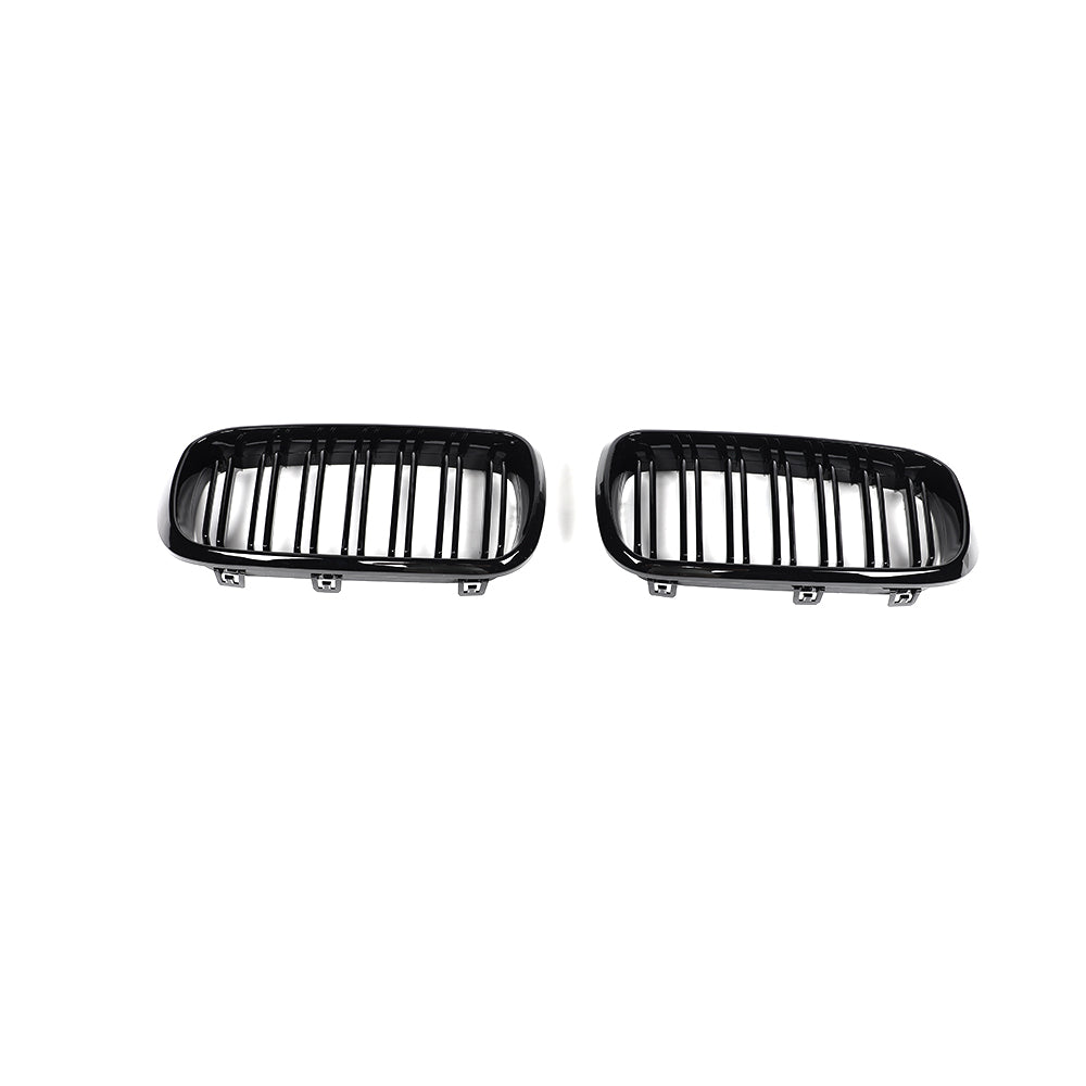 Dual Slat Gloss Black Front Grille for BMW X5 F15 (2013–2018)