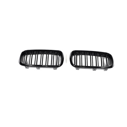 Dual Slat Gloss Black Front Grille for BMW X5 F15 (2013–2018)