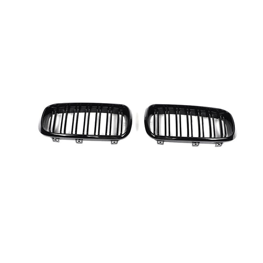 Dual Slat Gloss Black Front Grille for BMW X5 F15 (2013–2018)