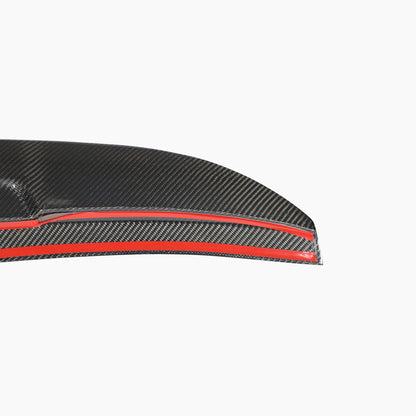 Carbon Fiber  Rear Trunk Spoiler Wing Lip for Audi A6 C6 Sline S6 Sedan (2008-2011)