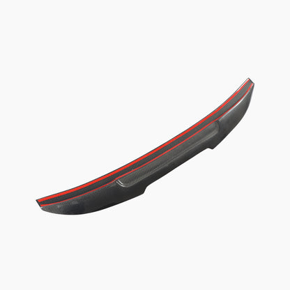 Carbon Fiber  Rear Trunk Spoiler Wing Lip for Audi A6 C6 Sline S6 Sedan (2008-2011)