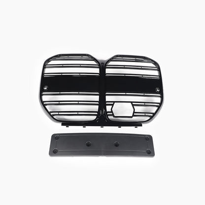 Double Slat Gloss Black Front Grille For BMW 4 Series g26(2021-present)