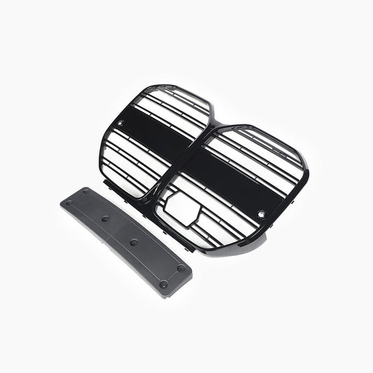 Double Slat Gloss Black Front Grille For BMW 4 Series g26(2021-present)