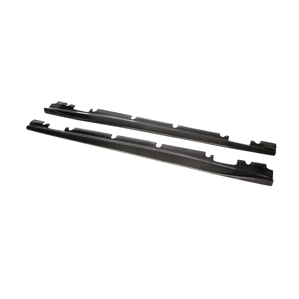 Revozport Style Carbon Fiber Side Skirts for Mercedes Benz A-Class W176 Sport/A45 AMG, CLA C117 Sport/CLA 45 AMG (2012-2019)
