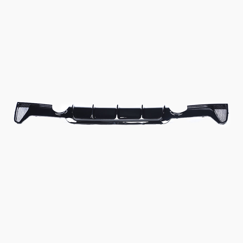 BMW 4 Series Gran Coupe F32/F36 (2013–2020) M-Performance Rear Diffuser/For M-Tech Gloss Black
