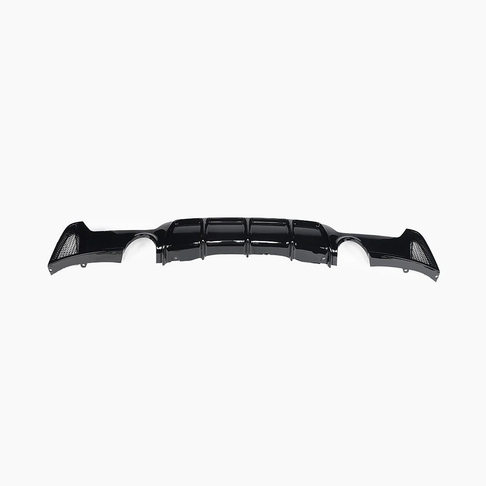 BMW 4 Series Gran Coupe F32/F36 (2013–2020) M-Performance Rear Diffuser/For M-Tech Gloss Black