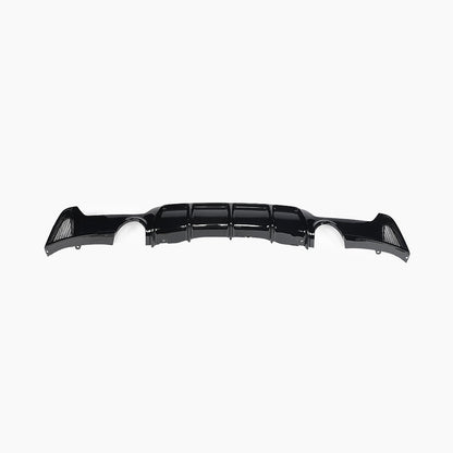 BMW 4 Series Gran Coupe F32/F36 (2013–2020) M-Performance Rear Diffuser/For M-Tech Gloss Black