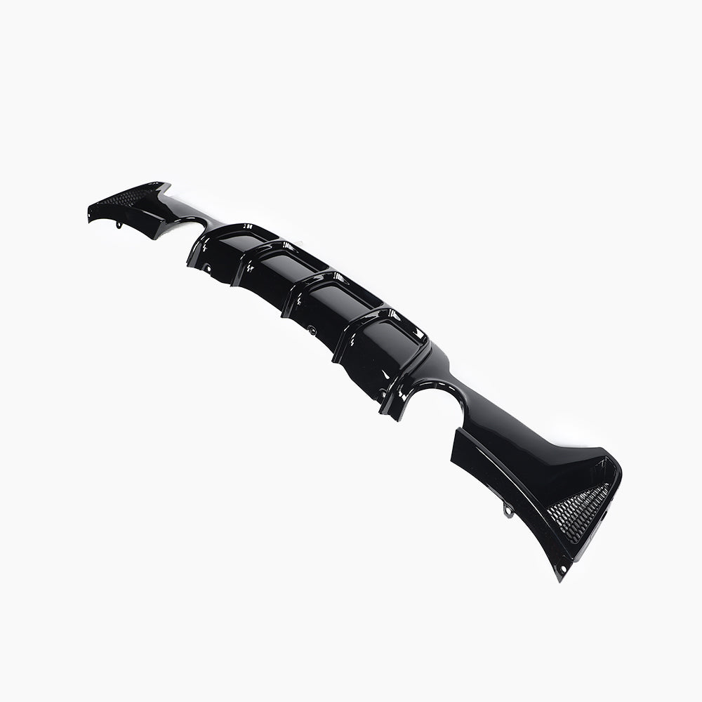 BMW 4 Series Gran Coupe F32/F36 (2013–2020) M-Performance Rear Diffuser/For M-Tech Gloss Black