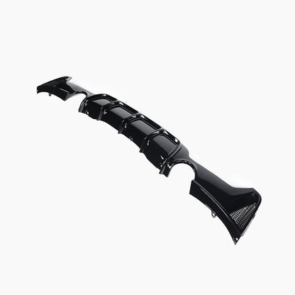 BMW 4 Series Gran Coupe F32/F36 (2013–2020) M-Performance Rear Diffuser/For M-Tech Gloss Black
