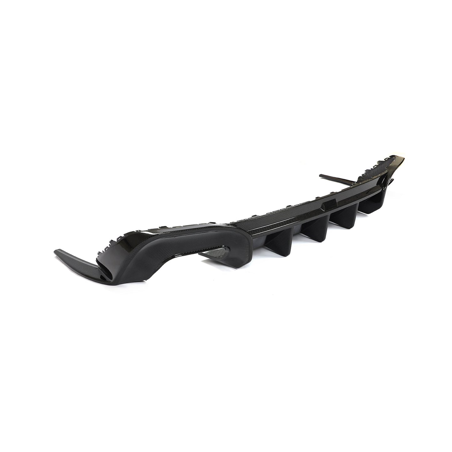 JC Style Carbon Fiber Rear Diffuser for Audi A4 Sline / S4 B9.5 LCI (2020-2023)