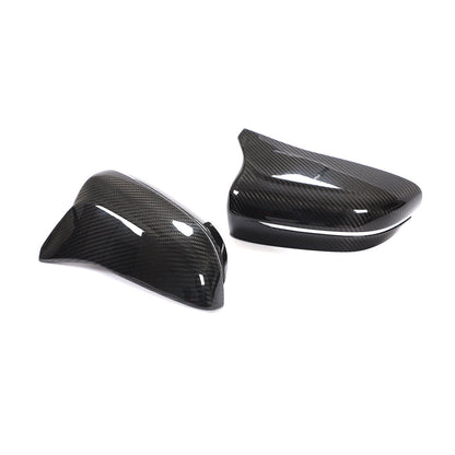 ST Style Carbon Fiber ADD ON Mirror Caps for BMW 5 Series M5 F90 Pre-LCI (2017-2020)