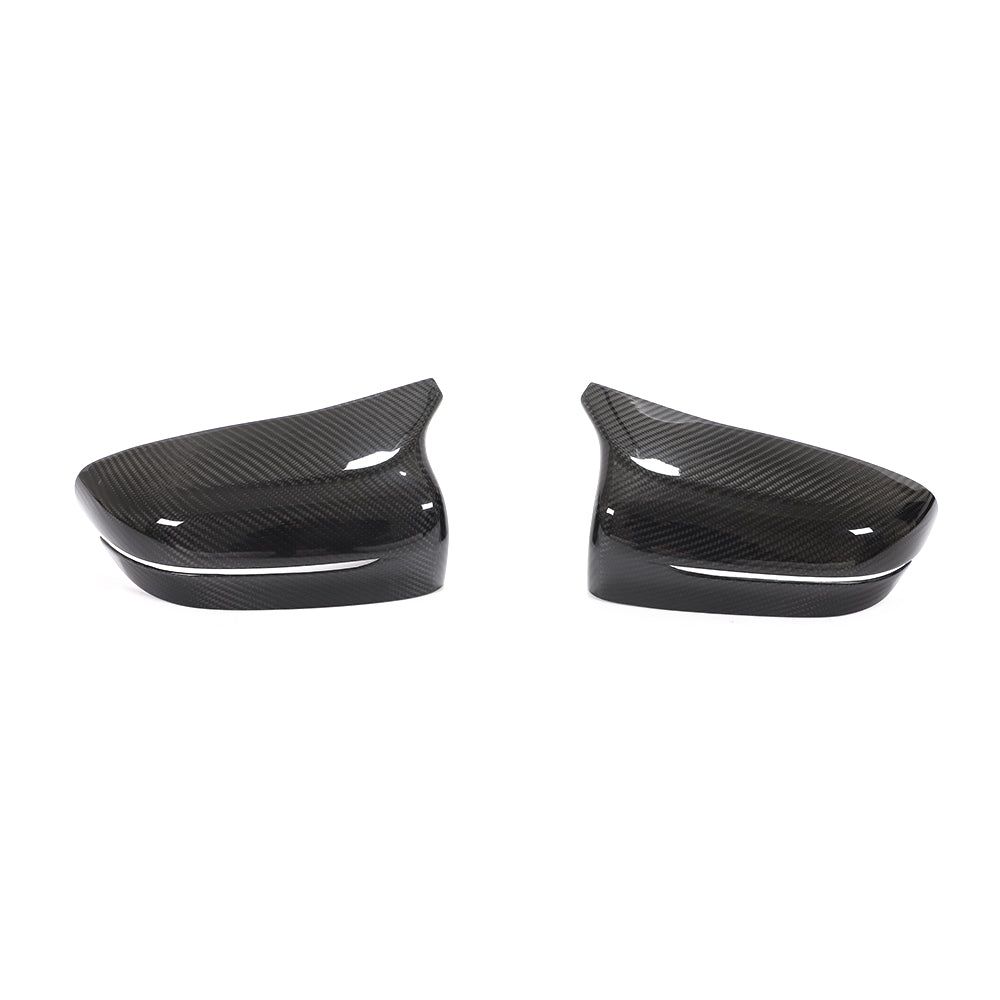 ST Style Carbon Fiber ADD ON Mirror Caps for BMW 5 Series M5 F90 Pre-LCI (2017-2020)