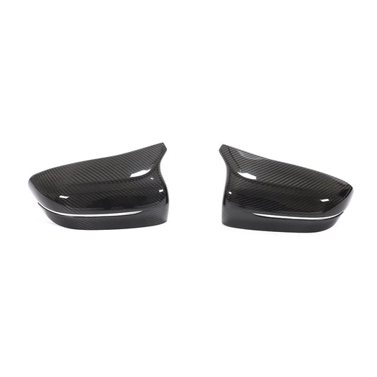 ST Style Carbon Fiber ADD ON Mirror Caps for BMW 5 Series M5 F90 Pre-LCI (2017-2020)