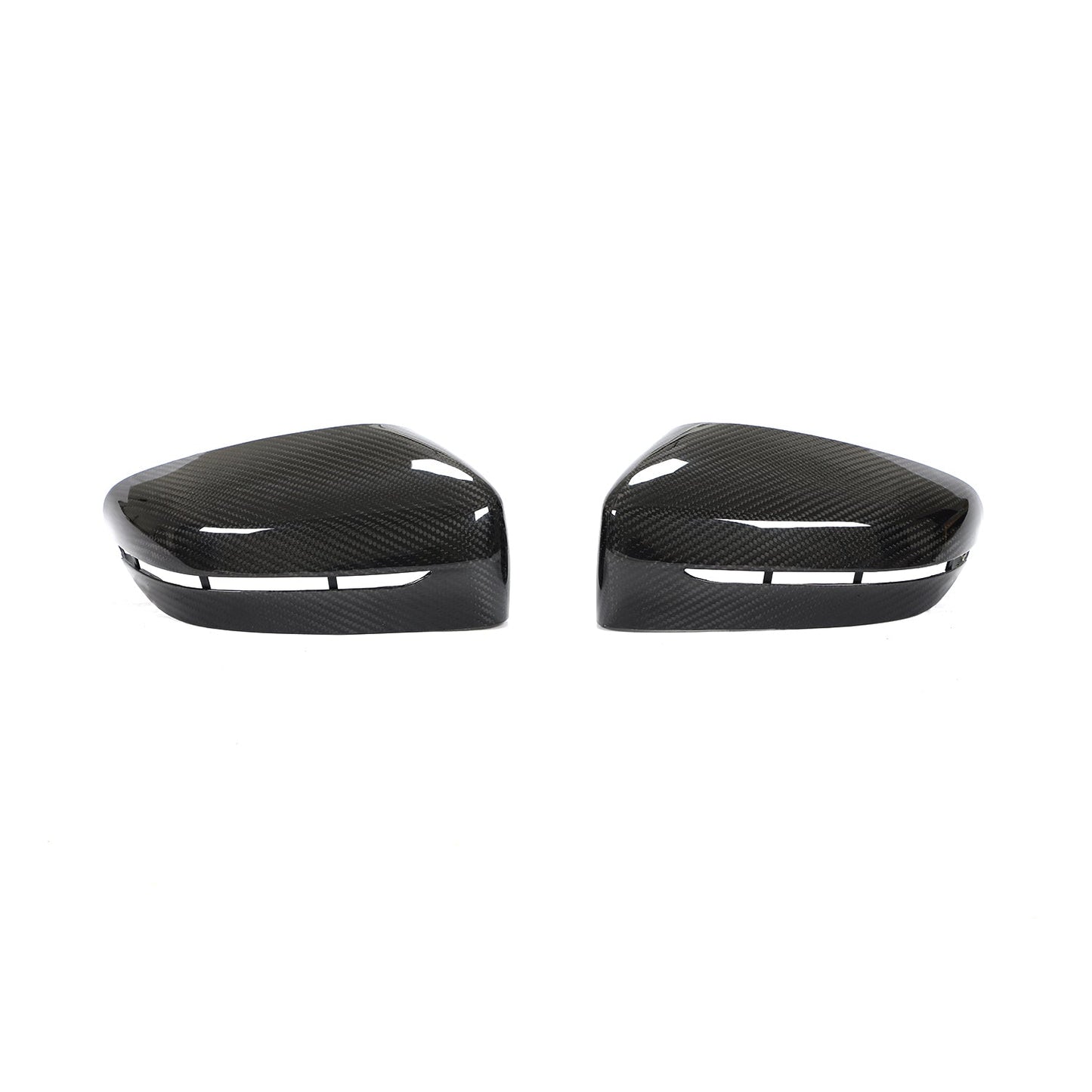 ST Style Carbon Fiber Replacement Mirror Caps for BMW 3/4/5/6/7/8 series