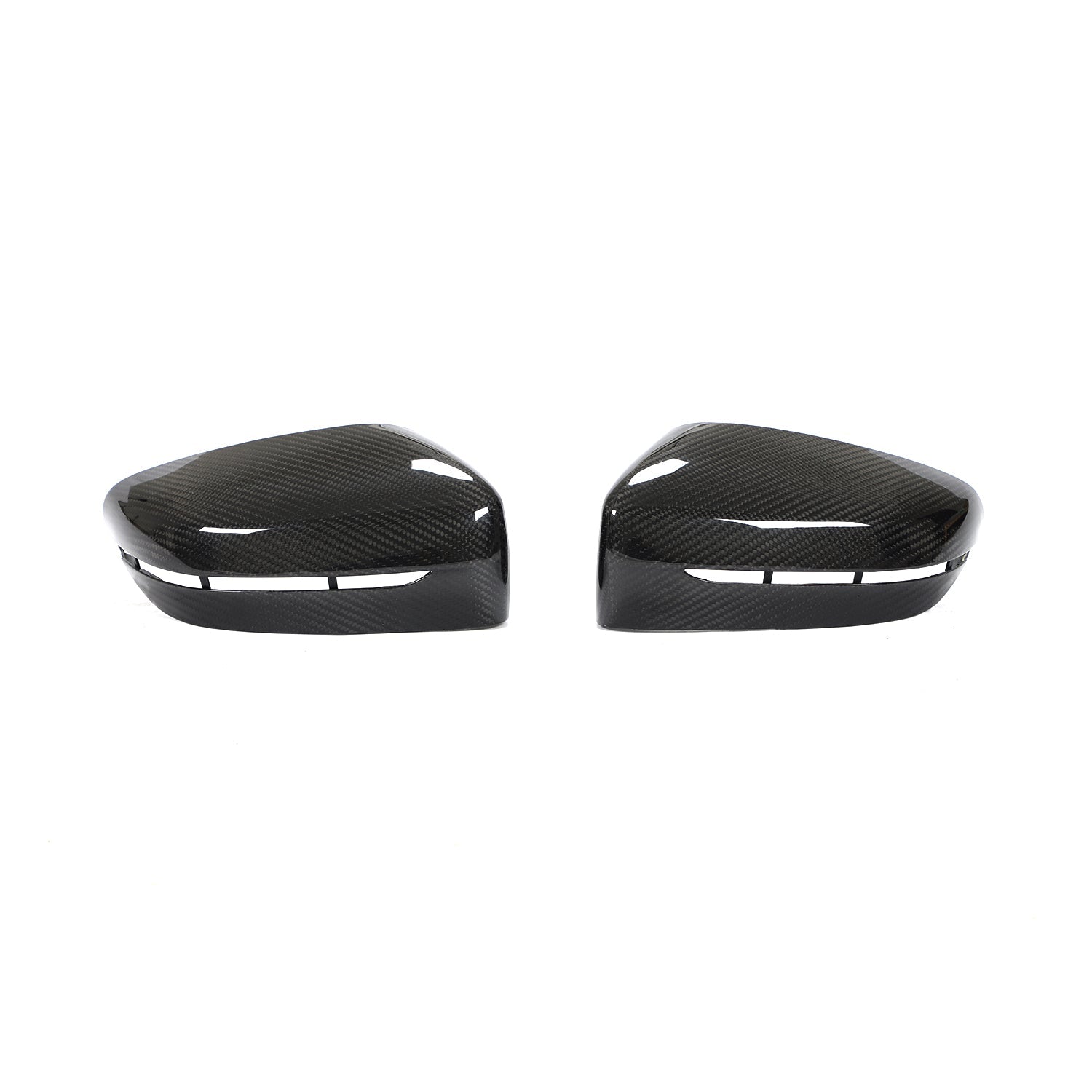 ST Style Carbon Fiber Replacement Mirror Caps for BMW 3/4/5/6/7/8 series