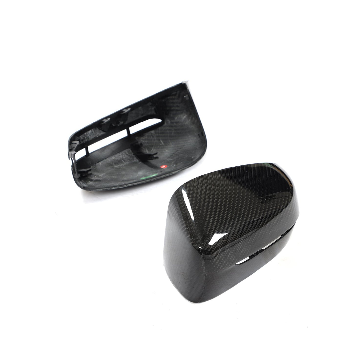 ST Style Carbon Fiber Replacement Mirror Caps for BMW 3/4/5/6/7/8 series