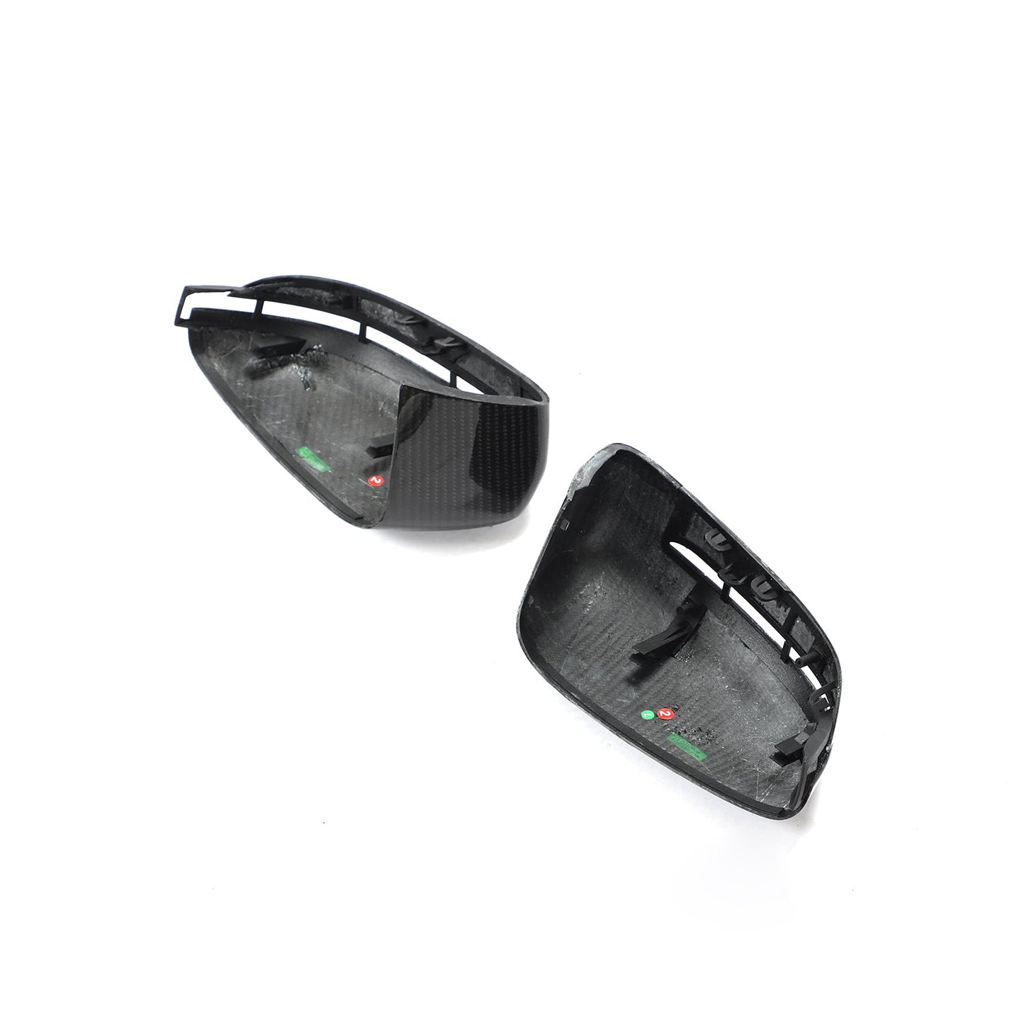 ST Style Carbon Fiber Replacement Mirror Caps for BMW 3/4/5/6/7/8 series