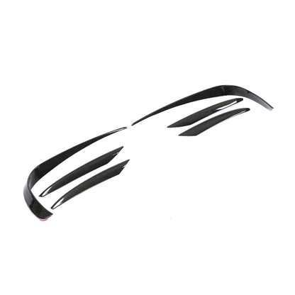 ST Style Carbon Fiber Front Canards for Mercedes Benz E-Class W213 Pre-Facelift (2016-2020)