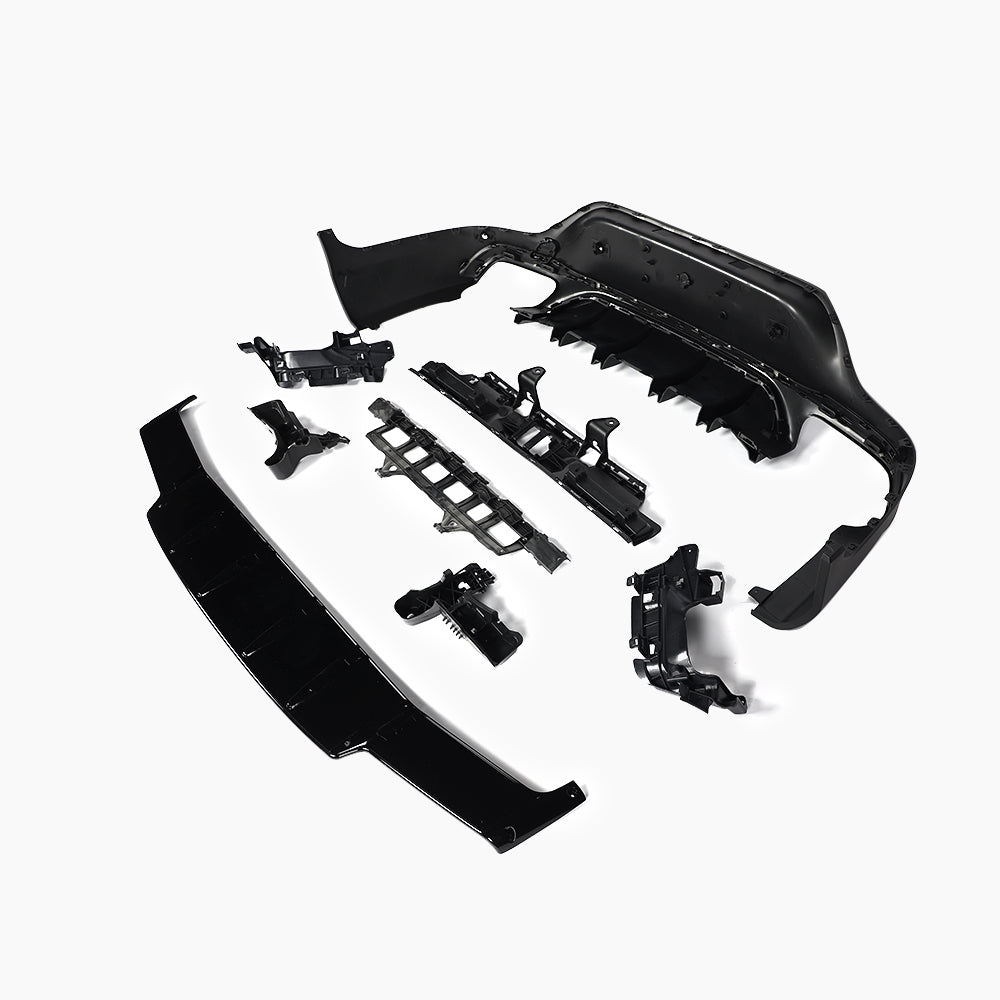 Mercedes-Benz GLC C253 (2016–2022) GLC63 Rear Diffuser/For AMG Coupe/Black