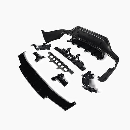 Mercedes-Benz GLC C253 (2016–2022) GLC63 Rear Diffuser/For AMG Coupe/Black
