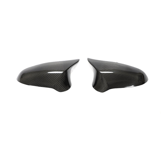 RHD Carbon Fiber replacement  Mirror Caps for BMW M3 F80, M4 F82/F83 (2014-2020)