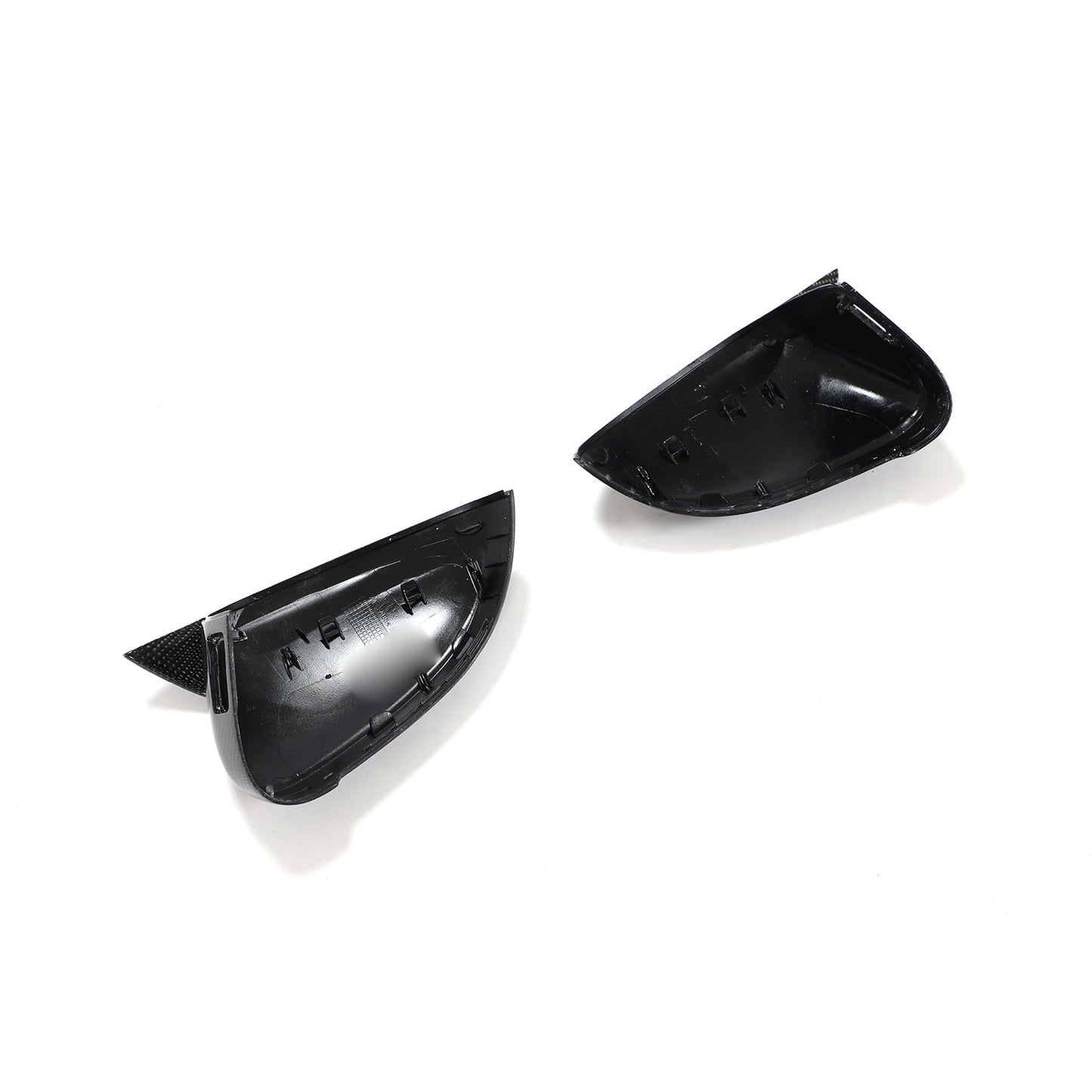 ST Style Carbon Fiber REPLACEMENT Mirror Caps for Audi A4 / S4 B9 B9.5 (2016-2023) RS4 LCI B9.5 (2019-2024) (Without Lane Assist)