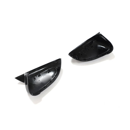 ST Style Carbon Fiber REPLACEMENT Mirror Caps for Audi A4 / S4 B9 B9.5 (2016-2023) RS4 LCI B9.5 (2019-2024) (Without Lane Assist)