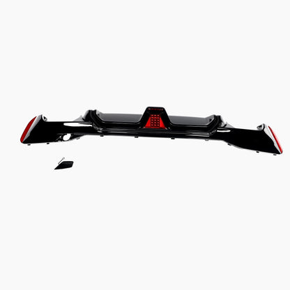 CS Style Gloss Black LED Diffuser for BMW 5 Series G30(2017-2023)(Double Dual Out)