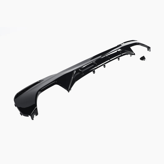 BMW 5 Series G30 (2017–2023) M-Performance Rear Diffuser/For M-Tech Gloss Black