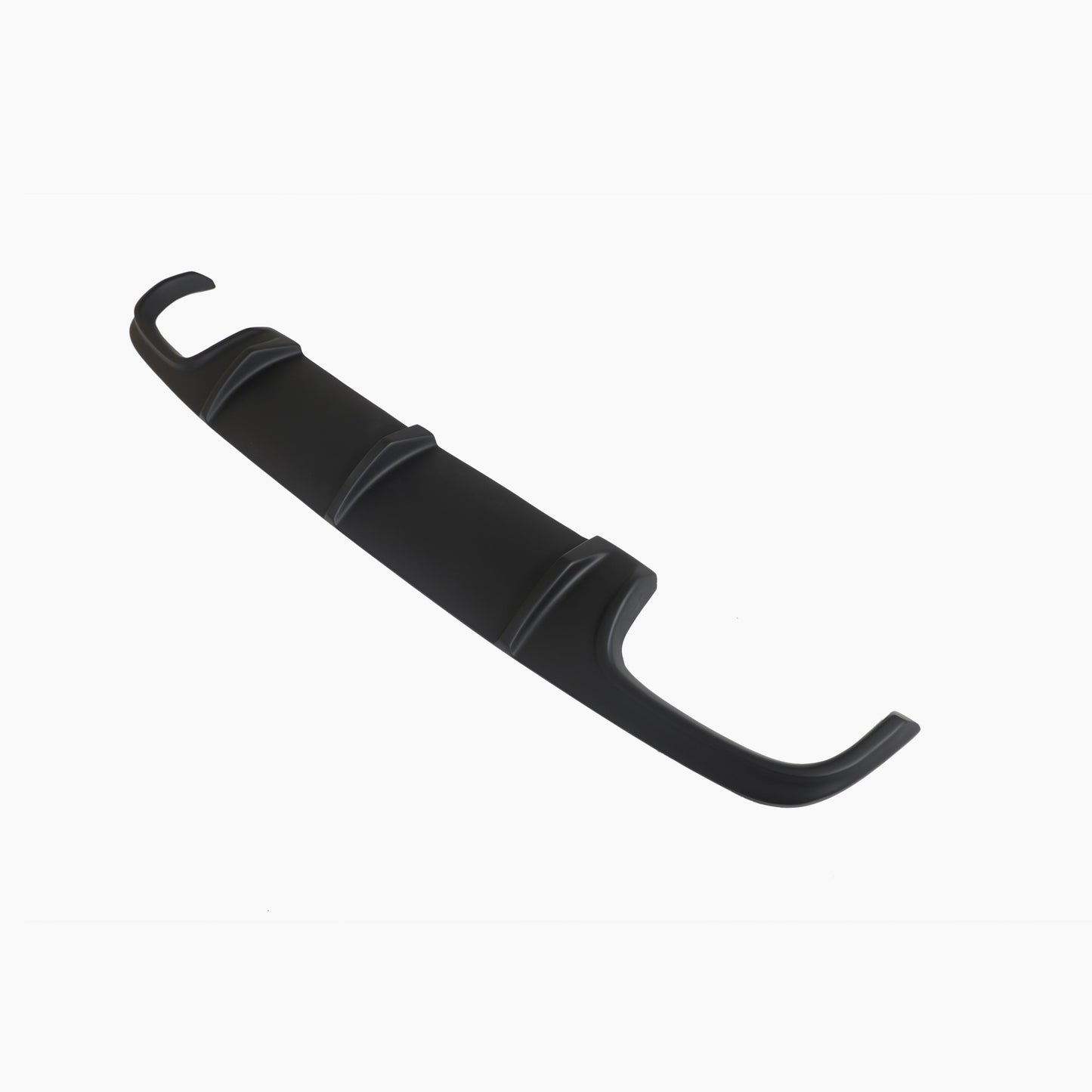 ST Style Matte Black Rear Diffuser for Mercedes Benz W211 E55 AMG Sedan (2003-2006)